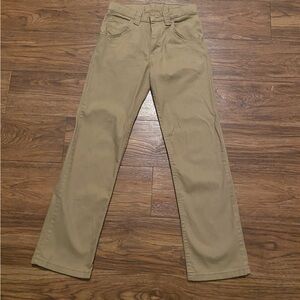 Wranglers Big Boy Khaki: Size 12/Slimfit